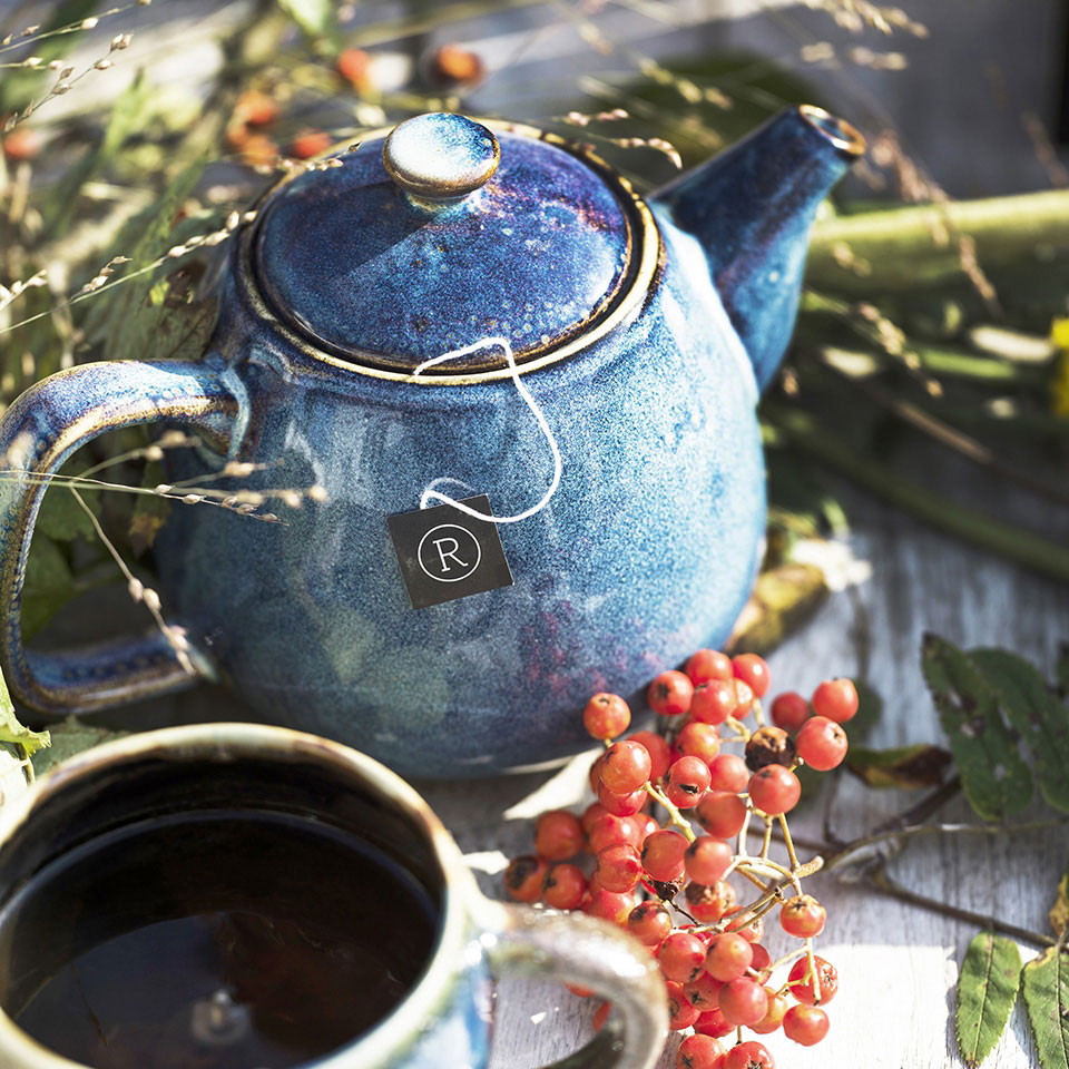 ギャラリー写真5　きれいなブルー色の急須