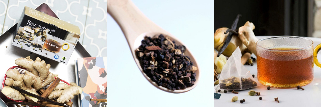 ブラックチャイ（カルダモン、ジンジャー＆バニラ）