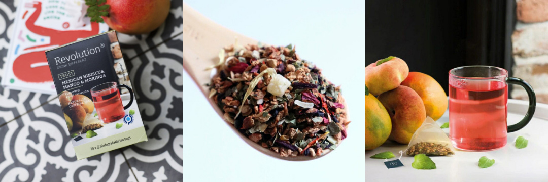 ハイビスカス、マンゴー＆モリンガ